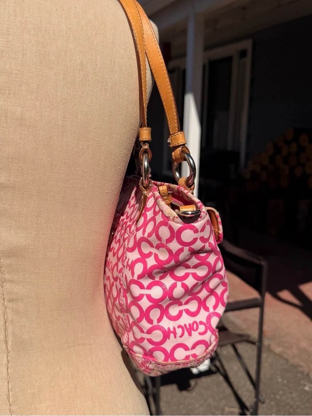 Coach fun pink